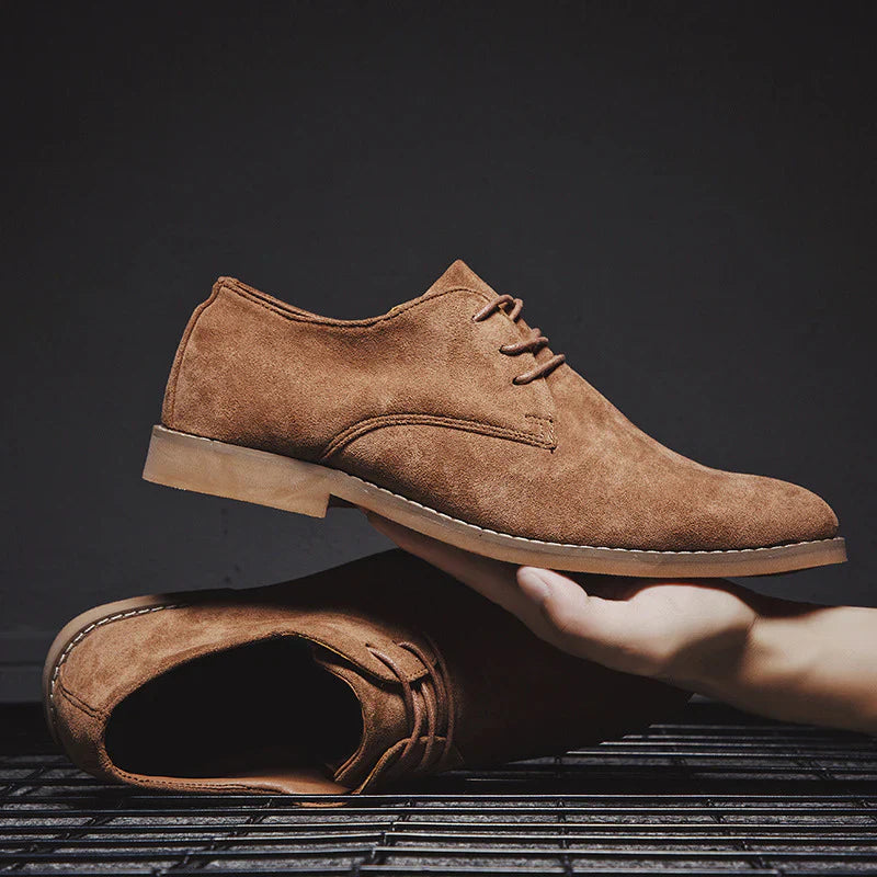 Heren veterschoenen suede Oxford Bruiloft