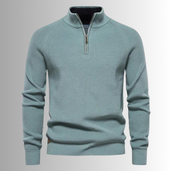 (1+1 Gratis) Scott® | Gebreide Zip Sweater Voor Mannen