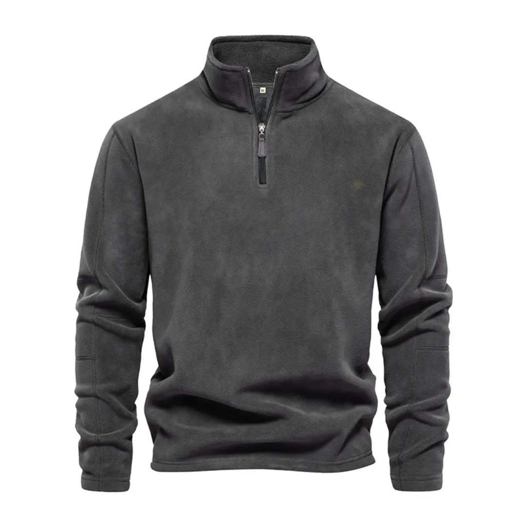 (NEW) BEST SELLER - Waylon® | Casual Stretch Sweatshirt met Halve Rits