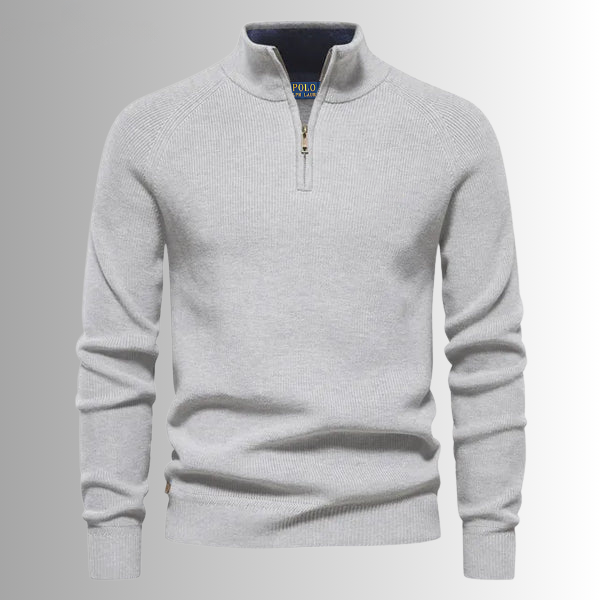 (1+1 Gratis) Scott® | Gebreide Zip Sweater Voor Mannen