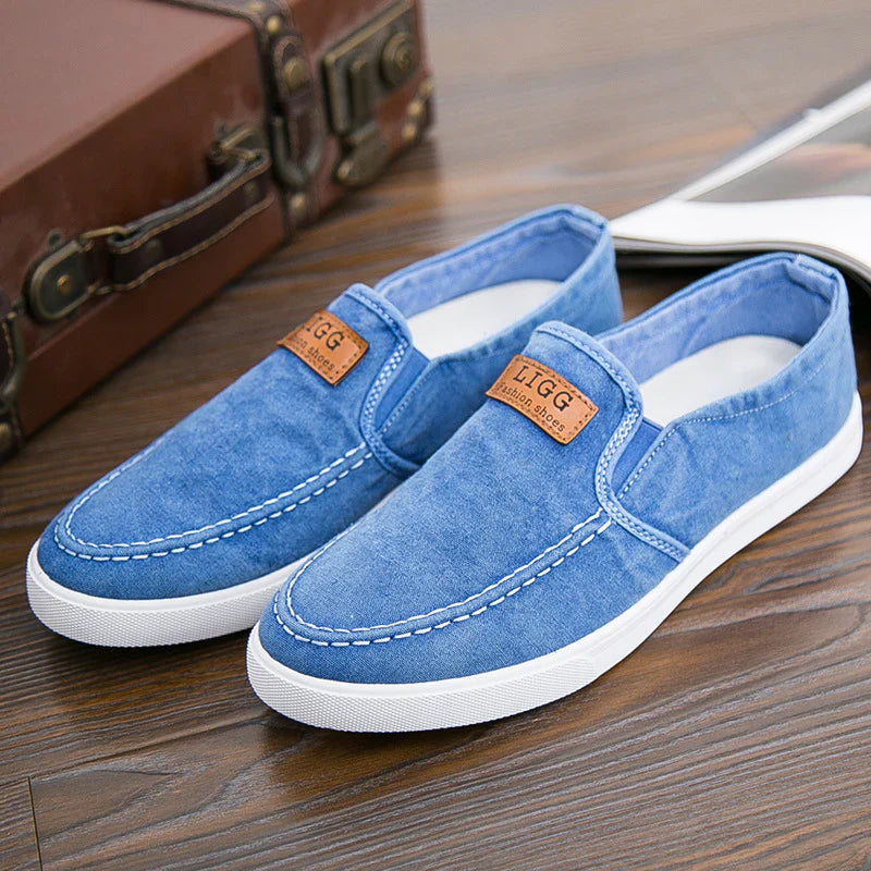 Heren Instappers Casual Canvas Zachte Slip On